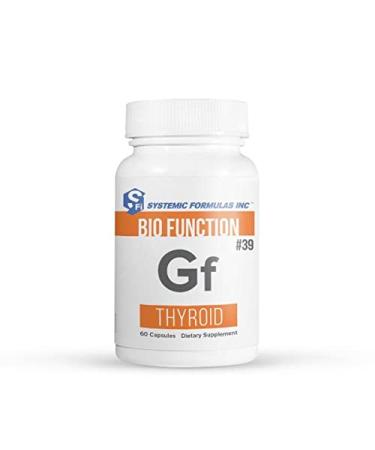 Systemic Formulas Bio Function #39 Gf Thyroid 60 Capsules