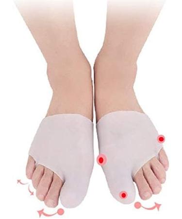 8 Pieces Gel Big Toe Caps & Bunion Cushions - Alleviate Pain Blisters & Calluses - Forefoot Pads for Men & Women - Buy Online on GoSupps.com