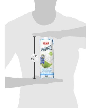 UFC Pure Coconut Water 100% Pure (1L x 4) - Authentic Thai Coconut Water for Hydration - Buy Online on GoSupps.com