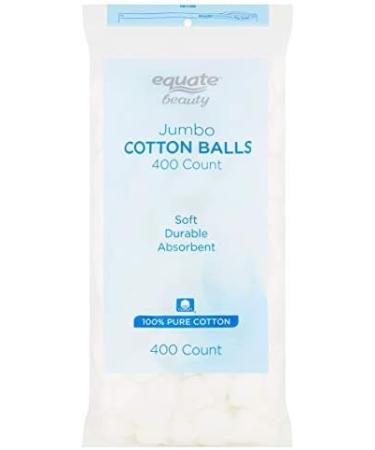 Equate Beauty Cotton Balls - Large Jumbo Size - 400 Count Pack - 1 Pack - Buy Online on GoSupps.com