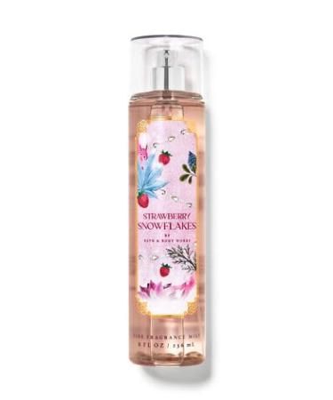 Bath & Body STRAWBERRY SNOWFLAKES Fine Fragrance Mist 8 fl. oz. (Packaging Style May Vary) - Buy Online on GoSupps.com
