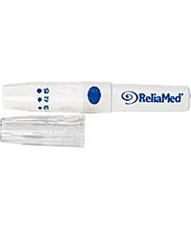 Reliamed Pen-style Mini Universal Lancing Device with Adjustable Depth and Alternate Site