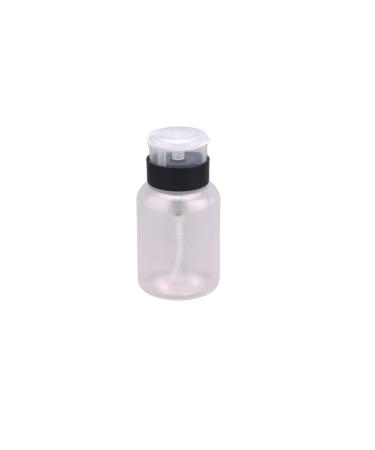 210ML Multifuktion Dispenser Cleanser BottlePush Down Manicure Nail Polish Remover Alcohol Bottle paints and adhesives Transparent and Black Squeeze bottle