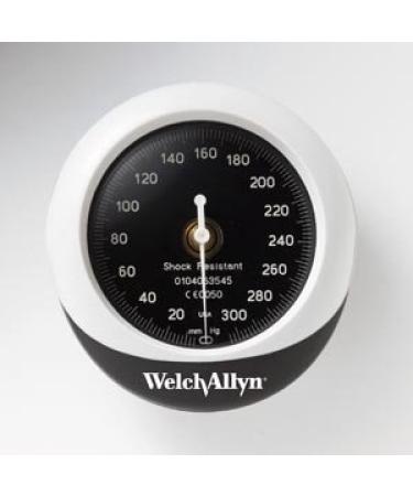 Welch Allyn DS45A Gauge with Integrated Adapter for Use with Two-Tube Cuffs