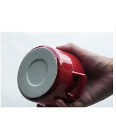 Snack Dip Bowls Dishware Ceramic Baking Bowl Red with Lid Flat Dessert Bowl Family Small Baking Bowl Baking Ear Bowl Compatible with Kitchen Restaurant Gifts - Buy Online on GoSupps.com