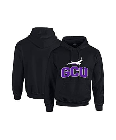 Venley Official NCAA College Mens/Womens Boyfriend Hoodies Gcu Lopes Black Large