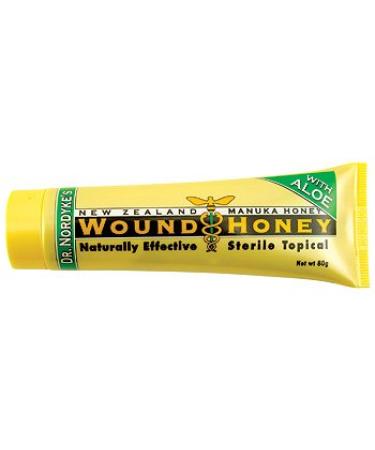 Buy Wound Honey & Manuka Honey Wound Cream - Active Manuka Honey (2 Pack 2.82 oz) - Fast International Shipping - Buy Online on GoSupps.com