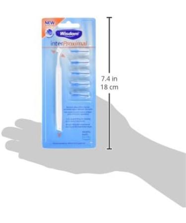 Wisdom Interproximal Toothbrush - Pack of 6 (6 Count) | Dental Care Tool - Buy Online on GoSupps.com