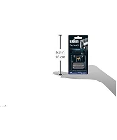 Braun Shaving Blade Series 3/31S for 390CC 380 370 - Premium Replacement for Contour & Flex Integral Shavers - Buy Online on GoSupps.com