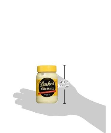 Dukes Real Mayonnaise - 2 Pack of 8 Fl Oz Jars - Authentic and Creamy - Buy Online on GoSupps.com