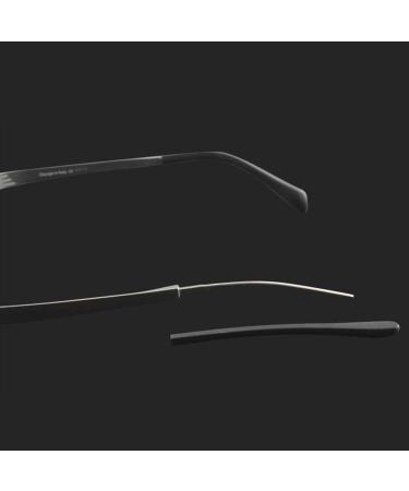 Chiwanji 10 Anti-Slip Eyeglass Temple Tips - 4mm Clear Sleeves for Secure Fit | International Shipping - Buy Online on GoSupps.com