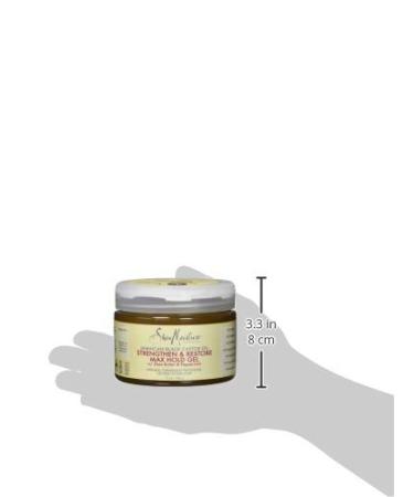 Shea Moisture Jamaican Black Castor Oil Max Hold Gel - Strengthen & Restore 12 oz - International Shipping Available - Buy Online on GoSupps.com