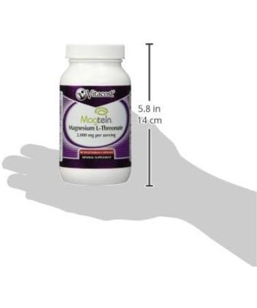 Vitacost Magtein Magnesium L-Threonate 2010mg - 90 Vegetarian Capsules - Buy Online on GoSupps.com