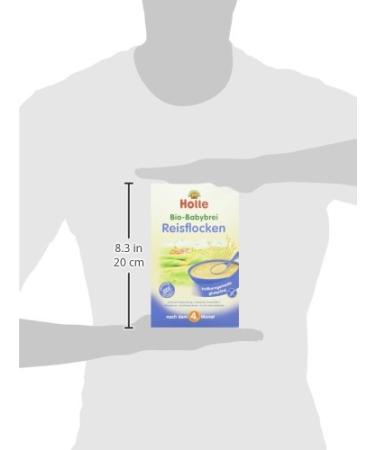 Holle Organic Porridge Rice Flakes 250g - Healthy Baby Food | Buy Internationally - Buy Online on GoSupps.com