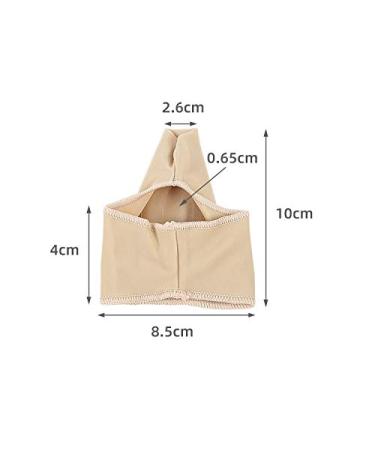 Toe Separator Corrector with Gel Pillows for Hallux Valgus Relief | 2-Piece Large Toe Bandage & Pressure Relief - Buy Online on GoSupps.com