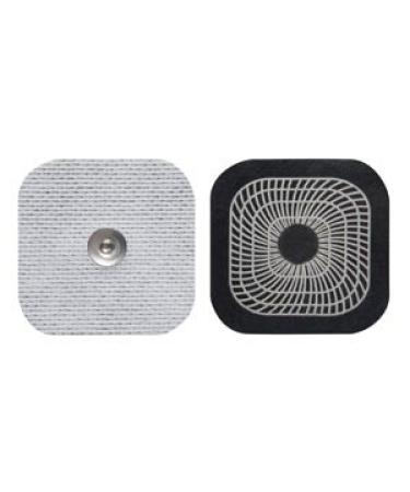 AXELGAARD ULTRASTIM SNAP ELECTRODES Electrode 2 x 2 Square 4/pk 10 pk/bg 1 bg/cs (AXESN2020)