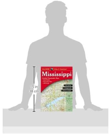 Mississippi Atlas & Gazetteer - Buy Online on GoSupps.com
