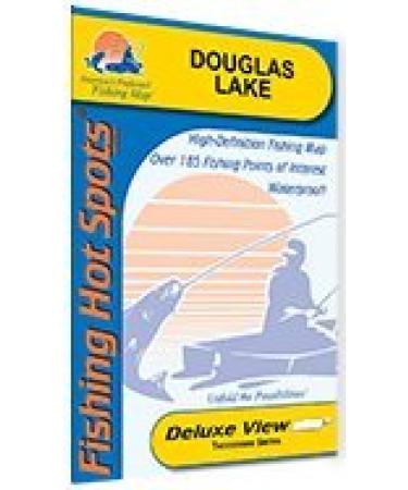 Douglas Lake Fishing Map
