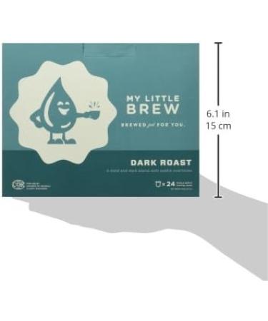 My Little Brew - Dark Roast Single Serve K-cup Pod Compatible with Keurig K-Cup Brewers 24-Count - Buy Online on GoSupps.com