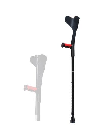 Forearm Crutch Folding Aluminum Crutch Height Adjustable Crutch for Adults for Adults and Children with Heights 4'7" - 6'1" Lucky Star