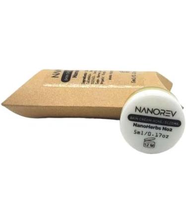 Nanorev Skin Care Cream for Acne and Eczema Treatment with NanoHerbs No2 Formula 5ml - Buy Online on GoSupps.com