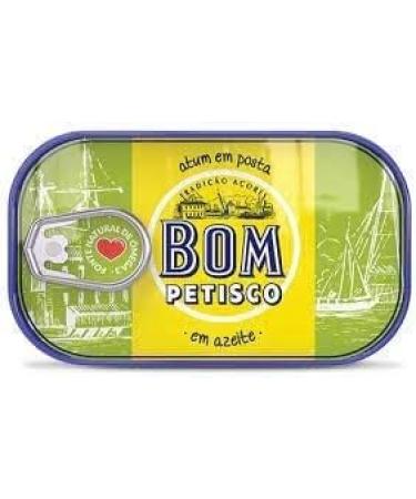Bom Petiscos Exclusive Portuguese Tuna in Olive Oil 120g Pack of 10 - Buy Online on GoSupps.com