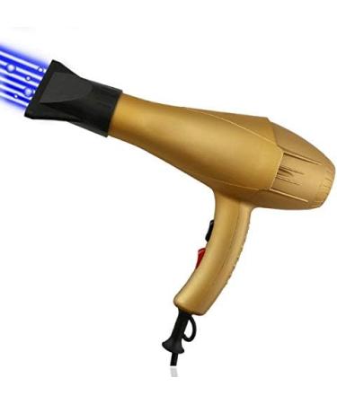 1800W Professional Hair Dryer - Salon Professional Hair Dryer with Concentrator Nozzle - Hair Styling and Drying Tool - Buy Online on GoSupps.com