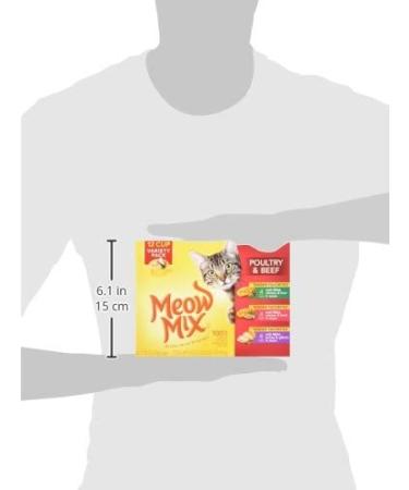 Meow Mix Market Select Variety Pack Moist Cat Food in Gravy (12 Pack) - Premium Wet Food for Cats - Buy Online on GoSupps.com