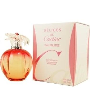 Delices de Cartier Eau Fruitee by Cartier 3.4 oz Eau de Toilette spray