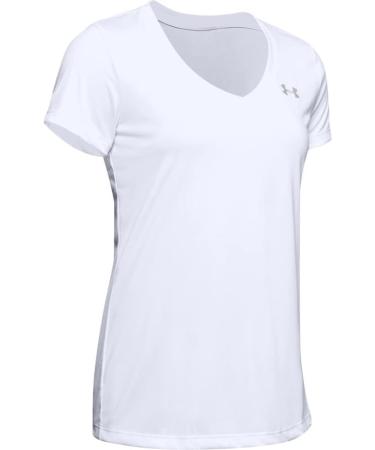 Shop Under Armour Women's Fitness T-Shirt L White Stylish Activewear for International Shipping - Buy Online on GoSupps.com
