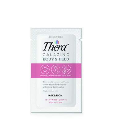53441404 Skin Protectant Thera Calazinc Body Shield 4 Gram Individual Packet Scented Cream