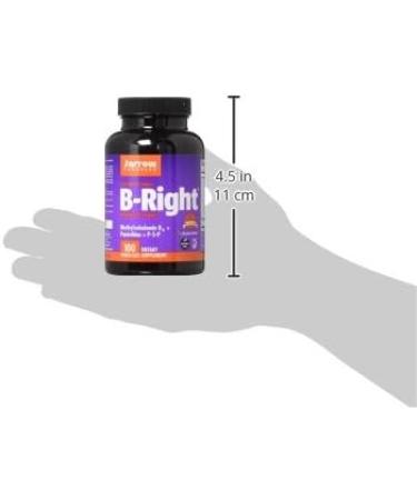 Jarrow Formulas B-Right B-Complex Formula | 100 Servings | Energy & Metabolism Support | Brain, Heart & Cardio Health - Buy Online on GoSupps.com