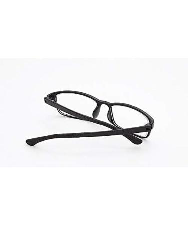 Rongchy Myopia Glasses for Men & Women - Stylish TR90 - Short-Sighted Glasses -0.50 to -6.00 (-5.50 Black) - Not Reading Glasses - Buy Online on GoSupps.com