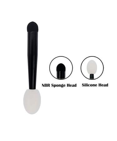 5 PCS Silicone Eyeshadow & Lip Brushes - Double Head Eye Pencil Smudge Tool for Perfect Makeup Blending - Buy Online on GoSupps.com