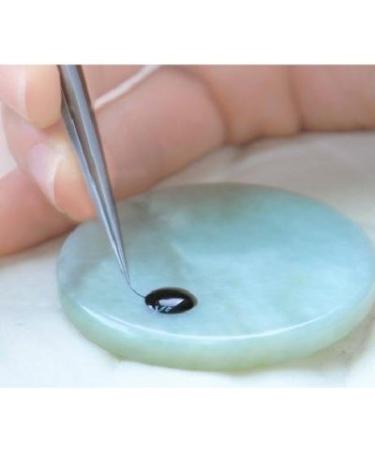 Alluring Jade Stone Glue/Adhesive Base (Stand/Pallet) for Eyelash Extensions 2"