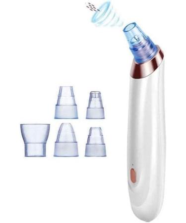 QINERSAW Blackhead Remover Pore Cleaner Blackheads Pore Sucker with 5 Suction Heads Acne Comedone Extractor Kit Blackhead Removal Tool for Beauty Salon (Color : Red) (Color : White) - Buy Online on GoSupps.com