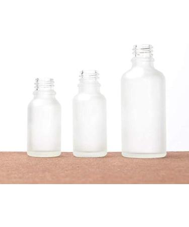 3PCS Empty Clear Glass Essential Oil Dropper Bottles Jars Vials with Eye Glass Dropper and Bamboo Head Cosmetic Makeup Storage Containers Perfume Travel Holder Dispenser 30ML/1OZ - Buy Online on GoSupps.com