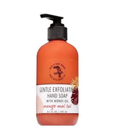 Bath and Body Works Mango Mai Tai Gentle Exfoliating Hand Soap 8.3 Ounce With Monoi