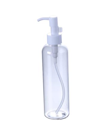 Bottle Dispenser 100ML Plastic Press Transparent Lotion Dispenser Bottle Cosmetic Containers for Travel Shower Gel Dispenser