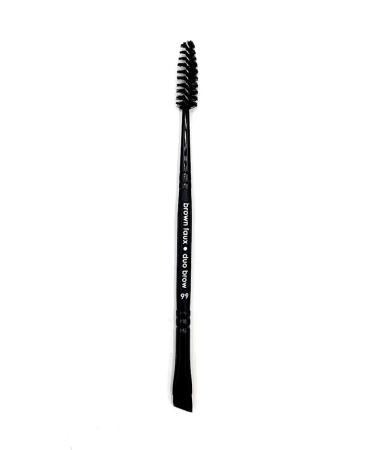 elke DUO BROW BRUSH Vegan cruelty free hypo-allergenic faux squirrel hair