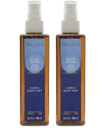 Pacifica Moon Hair and Body Mist - Blue Body Mist Women 6.5 oz (Pack of 2) 6.5 Fl Oz (Pack of 2)