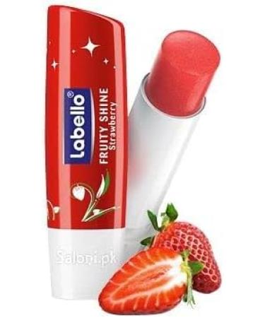 Labello Strawberry Lip Balm - Moisturizing Lip Care with Delicious Strawberry Flavor - Buy Online on GoSupps.com