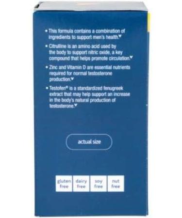 Ultimate Testosterone Support - Boost Energy & Circulation | Vitamin Shoppe 90 Veggie Caps - International Shipping - Buy Online on GoSupps.com