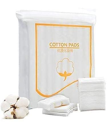 Generic 222PCs Premium cotton-facial cleaning pad thick square organic cosmetic make-up cotton pads Face-soft cotton for removing nail polish