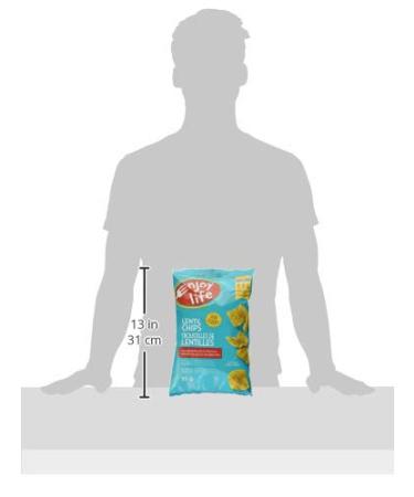 Enjoy Life Foods Margherita Pizza Lentil Chips 4 oz - Light & Airy Snack - Buy Online on GoSupps.com