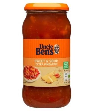 UNCLE BEN'S Uncle Bens Sweet&Sour Ext Pineapple 450g Pack of 6