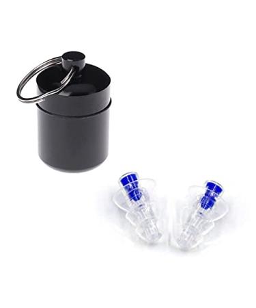Sleep earplugs 1 Pair/Set Soft Silicone Ear Plugs Anti Noise Snore Earplugs Noise Reduction Sound Insulation Ear Earplugs(Color : A) Blue
