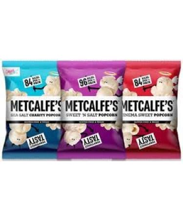 Metcalfes Mixed Variety Pack Popcorn 20g Bags (48 Bags)