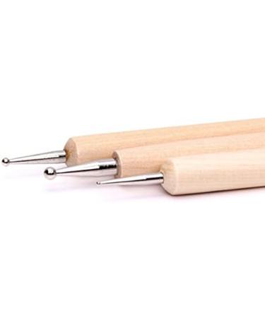 Kanylavy Set of 3 wooden Nail art point Drill pen - Buy Online on GoSupps.com