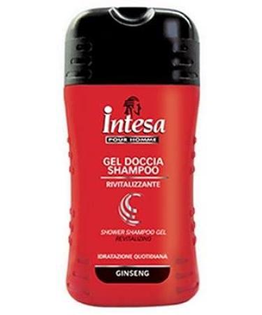 Intesa Set of 12 INTESA Shower Gel-Sha Ginseng-Black 250 ml Body Care and Cleansing